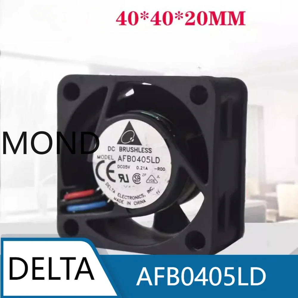 

AFB0405LD DELTA 4CM 4020 5V High Wind Capacity Double Ball Fan