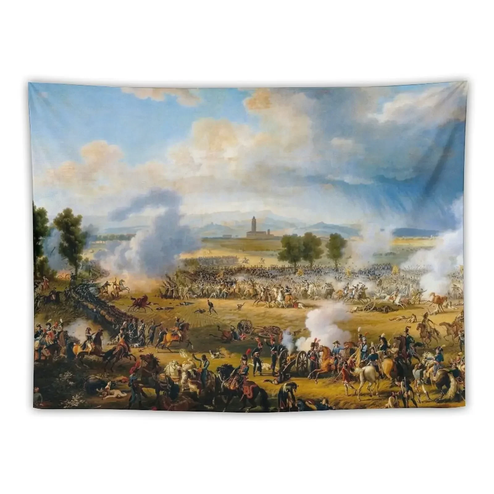 Battle of Marengo by Louis-Fran?ois Baron Lejeune Tapestry Home Decor Accessories Bed Room Decoration Tapestry