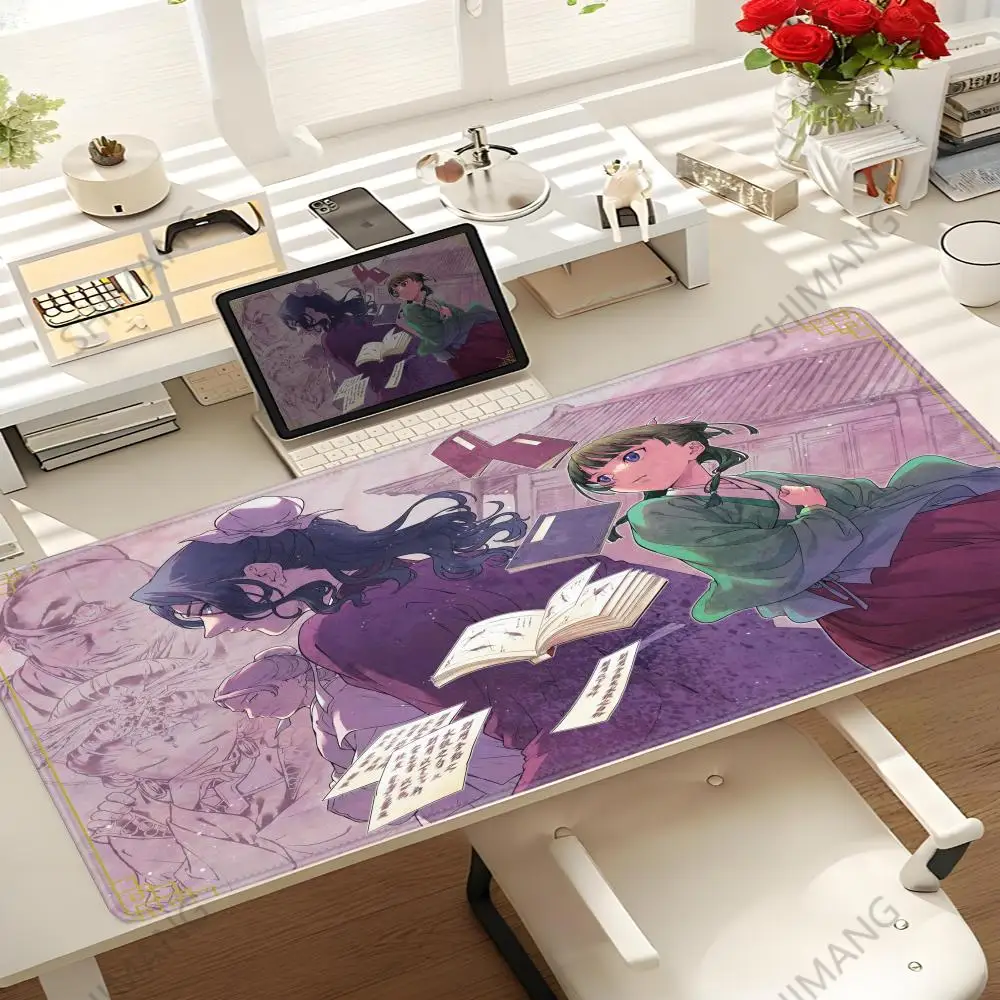 Apothecary Diaries Anime Gamer Computer HD Mousepad XXL Mouse Mat Natural Rubber Non-Slip Carpet XXL Tablemat Desk accessories