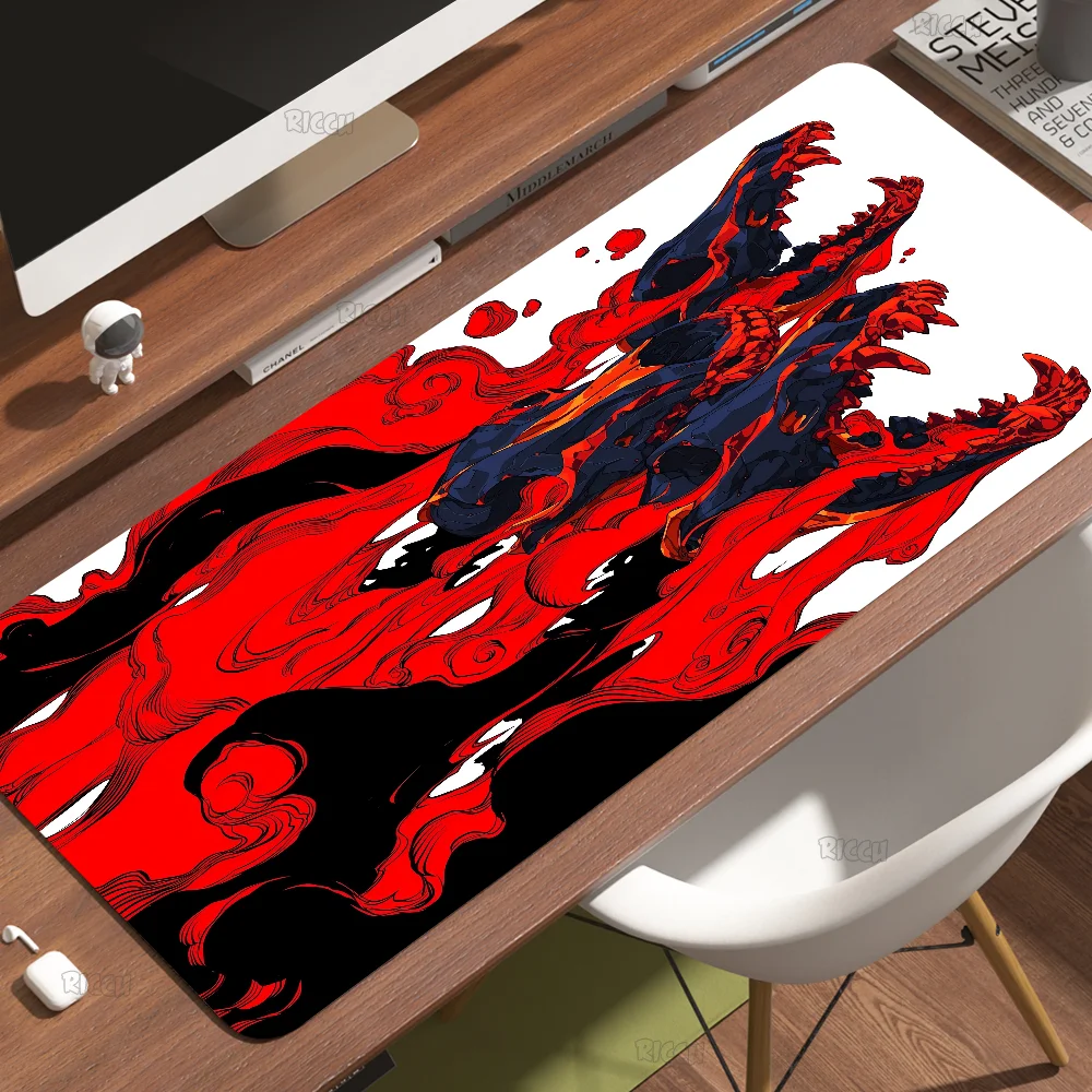 

Devil mask XXL size High Quality cartoon Desk mat gamer amiable Mousepad Hellhound dog HD new design Computer office accessories