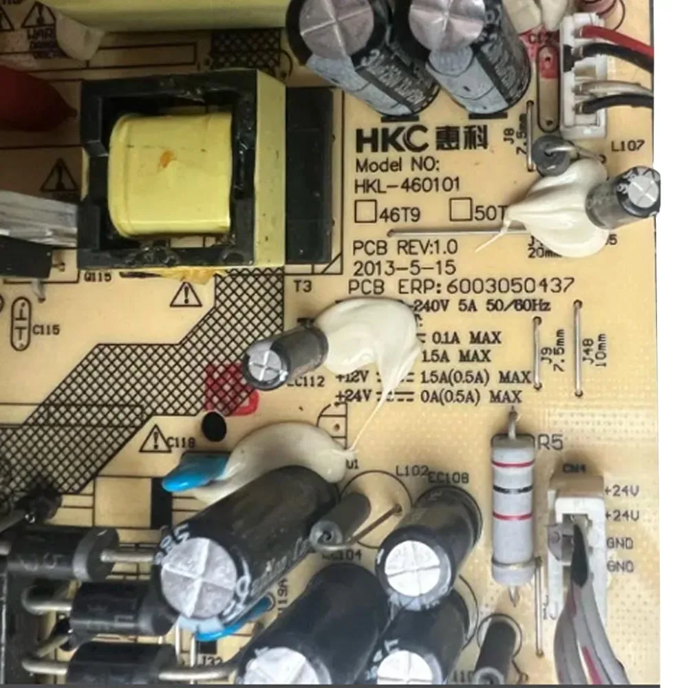HKL-4601016003050437  Płytka zasilająca 712-46085-E0280 HK460WLEDM-AH38H T460HB01-VO 50CE536B DA5100
