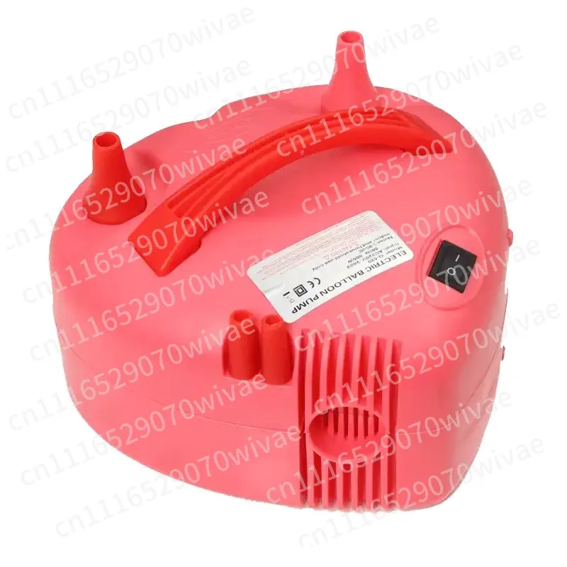 Heart-shaped electric pump Balloon blowing machine Household automatic air pump Portable tool Double hole air outlet pump