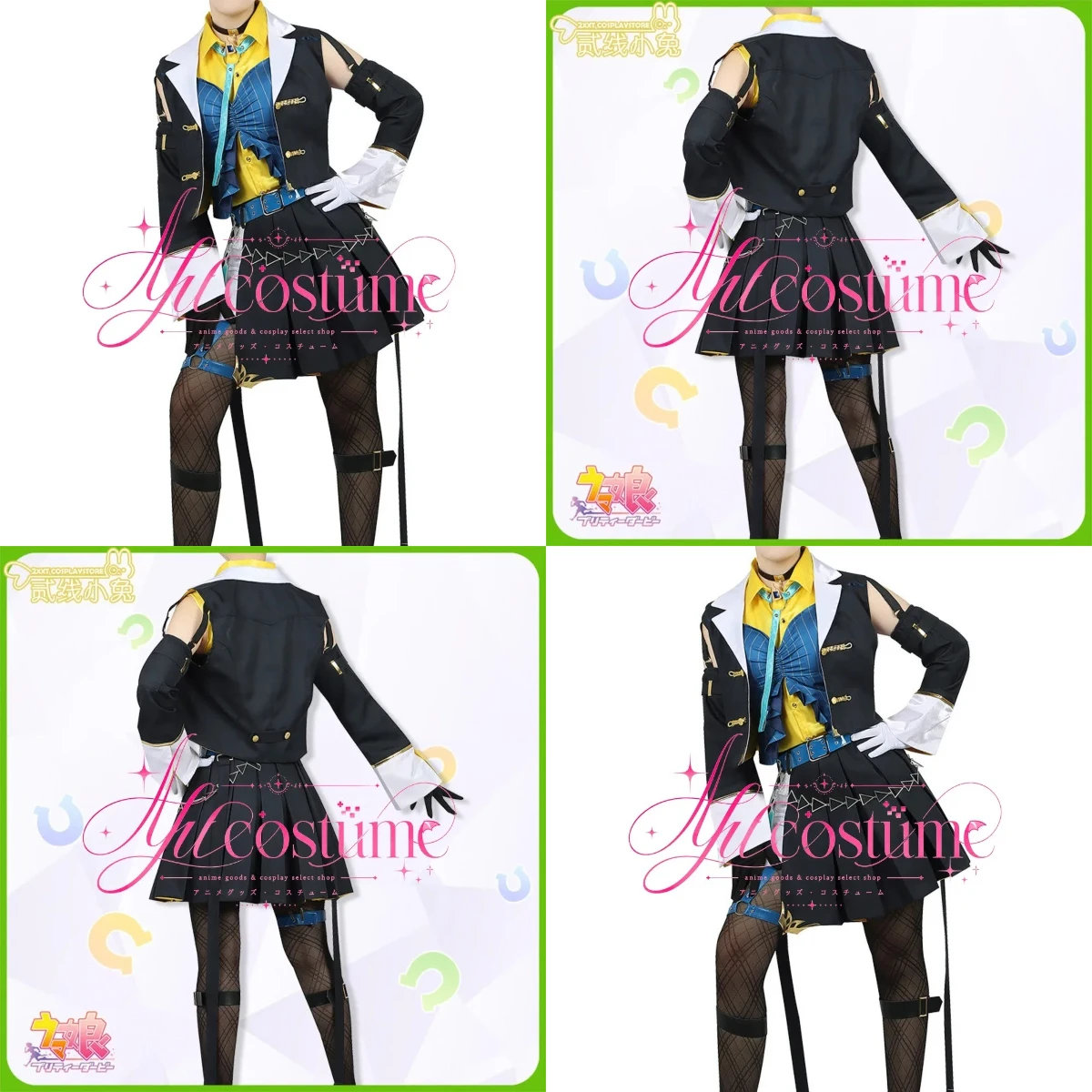 Костюм для косплея Uma Musume Pretty Derby Tanino Gimlet Racing Outfit для спортивных мероприятий