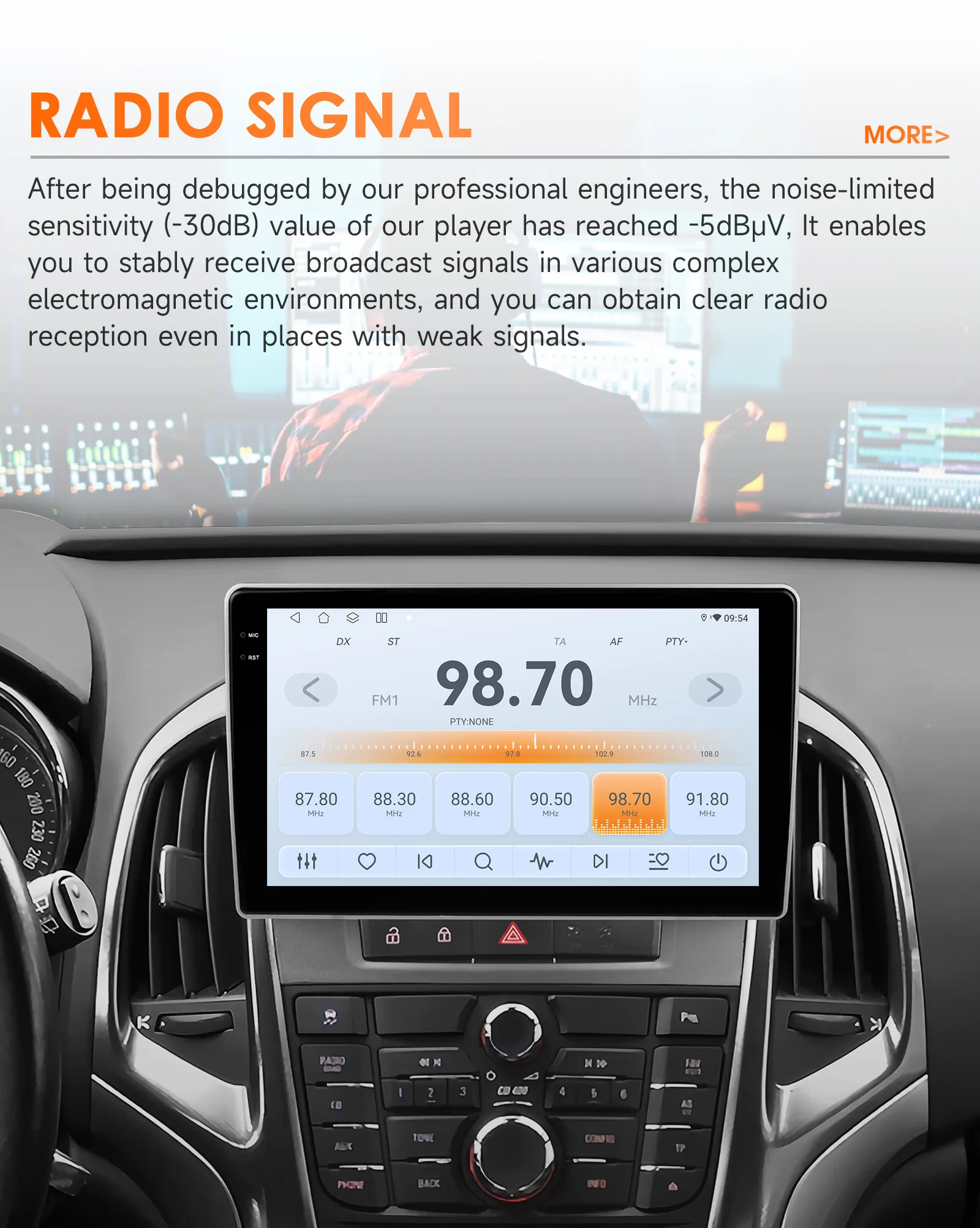 Hizpo Autoradio für opel astra j 2013-2017 buick excelle 2 2013-2018 Multimedia-Player navi gps Stereo Carplay Android Auto WiFi – Detail 21