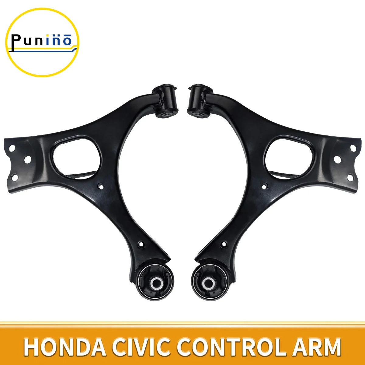 Punino 2pcs Front Lower Suspension Kit Control Arms Set for HONDA CIVIC ACURA CSX 2006 2007 2008 2009 2010 2011 51350SNAA03