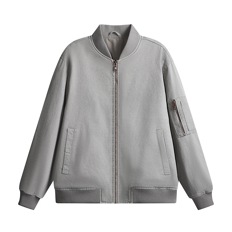 

Men's Lightweight Cotton Military Jackets Spring Autumn Casual Multi-pocket Army Pilot Cargo Flight Bomber Jacket Men Clothing