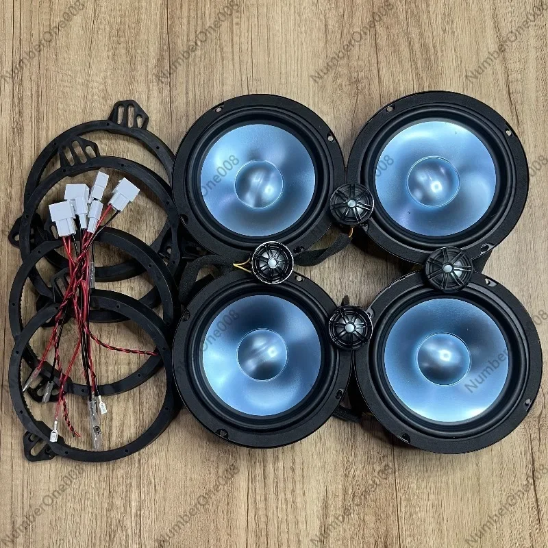 6.5 Inch Car Mid-Bass Woofer Tweeter, Vehicle Audio Speaker Upgrade, Compatible with BMW Harman Kardon L7 System