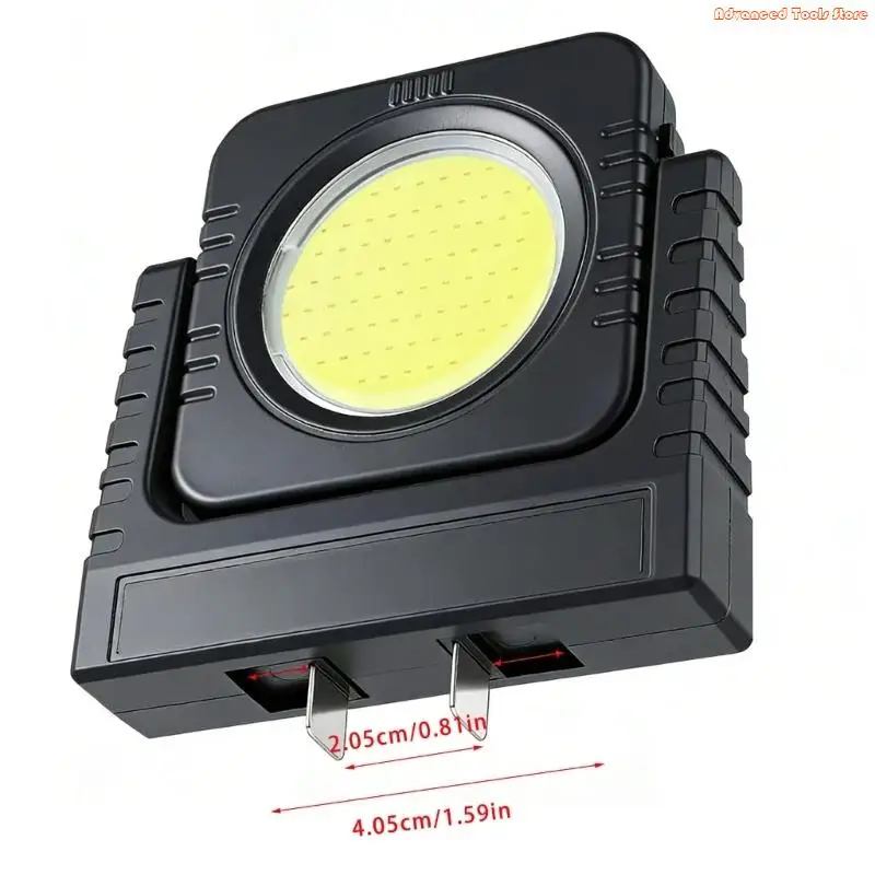 

Rechargeable LED Work Light With 220 Degree Adjustable Angled and 20.5 To 40.5mm Pin Ranging For Construction And Repair W91B