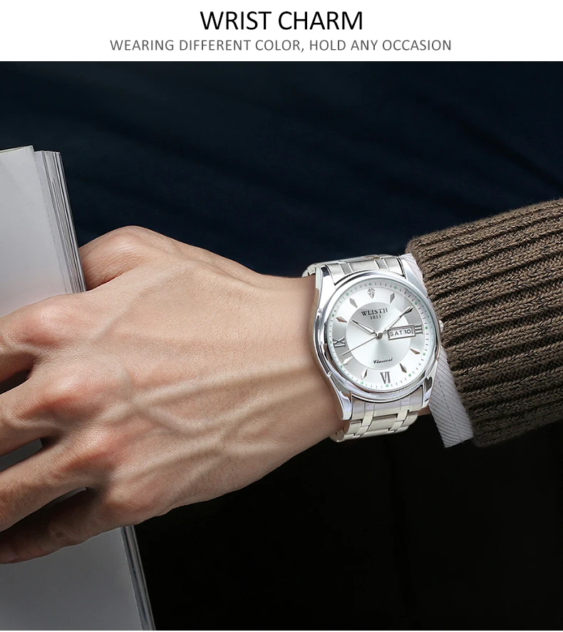 Men's Quartz Sports Watch description 14