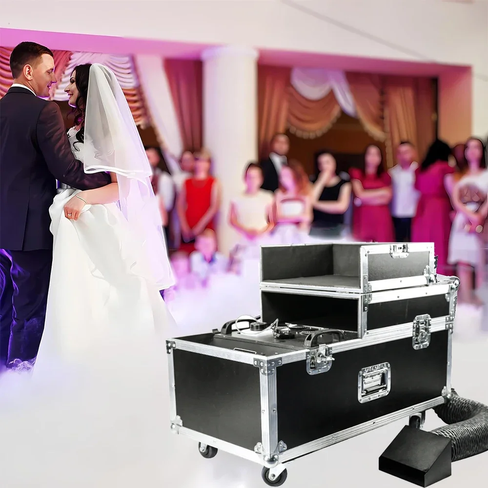 4000W DMX/Remote control low lying smoke machine for wedding party stage concert water low fog machine 3000w/4000W