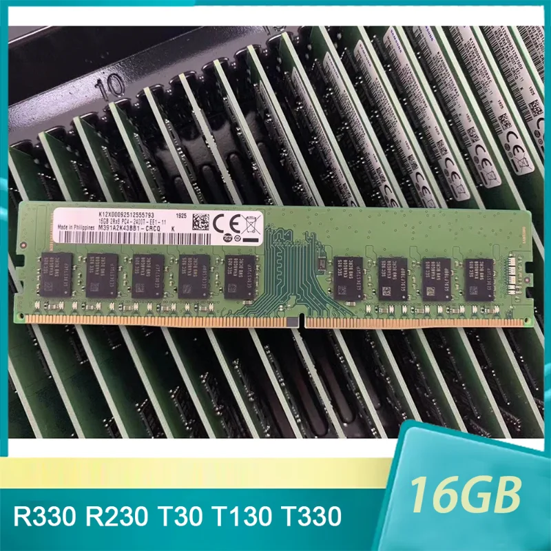 For DELL R330 R230 T30 T130 T330 16GB DDR4 2400 ECC RAM Server Memory Fast Ship High Quality