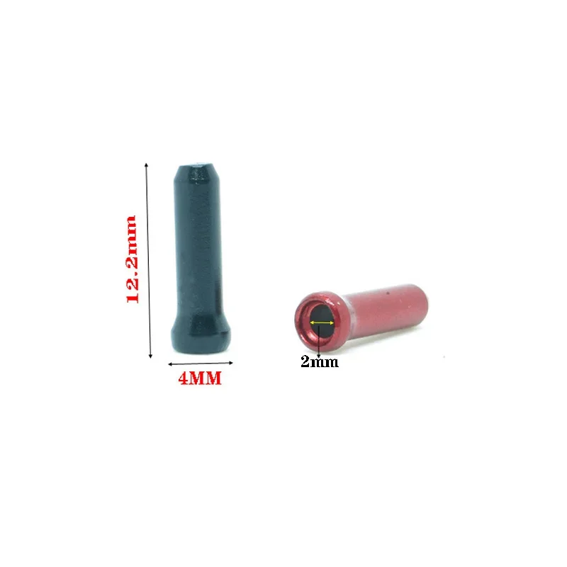 Vnlio bicycle brake shift cable end cover frame shell cable end cover mountain road bicycle aluminum alloy accessories