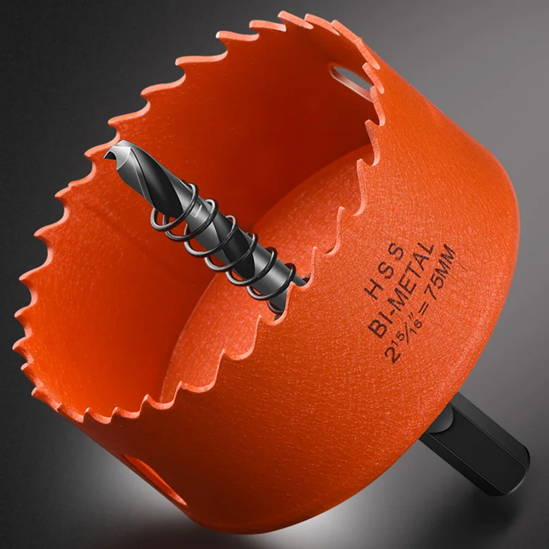 

1Pcs 16-250mm M42 Bi-Metal Hole Saw HSS Drill Bits Drilling Crown for Metal Iron Aluminum Stainless Woodworking