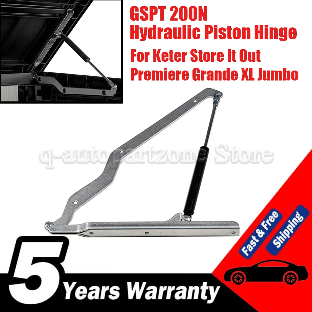 

For Keter Store It Out Premiere Grande XL Jumbo Models Hydraulic Piston Hinge GSPT 200N Replacement Hinge Mechanism