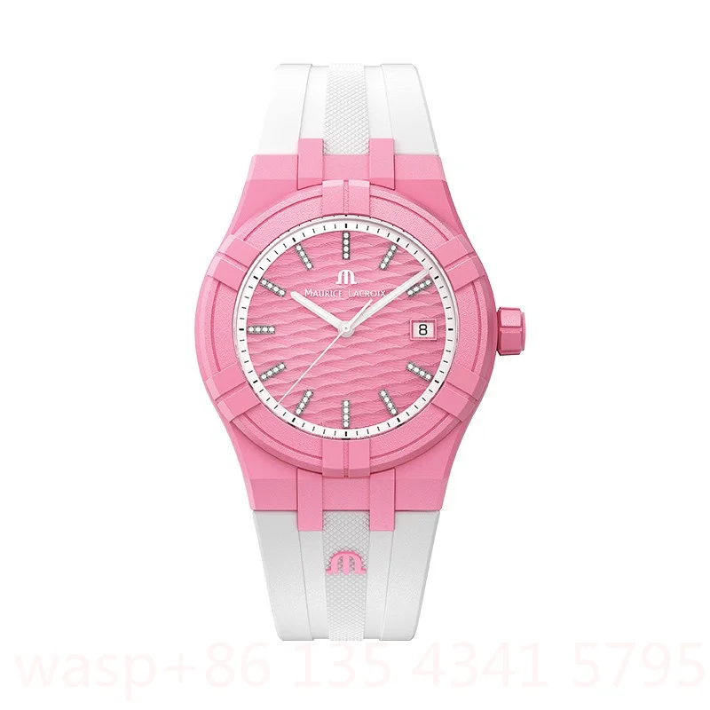 ساعة ريتشارد لاكوست كوارتز للرجال ، حزام مطاطي ، زجاج الياقوت ، أيكون تايد ، هدايا الهالويون ، سوار حلي ، صوفي