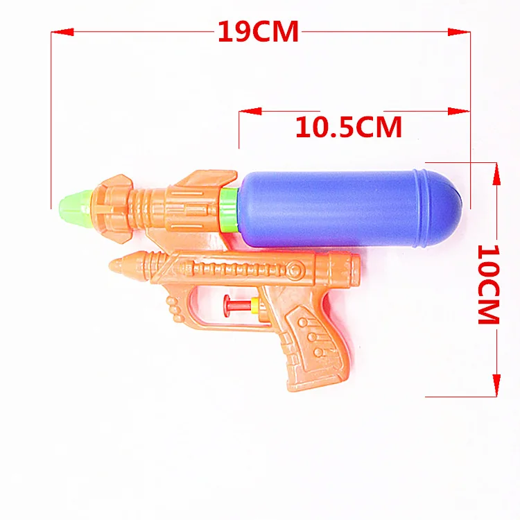 Waterpistool Zomer Outdoor Waterspuitpistolen Trek Hogedrukbereik Zwembaden Strand Waterpret Speelspeelgoed Kinderen 19 cm Willekeurig