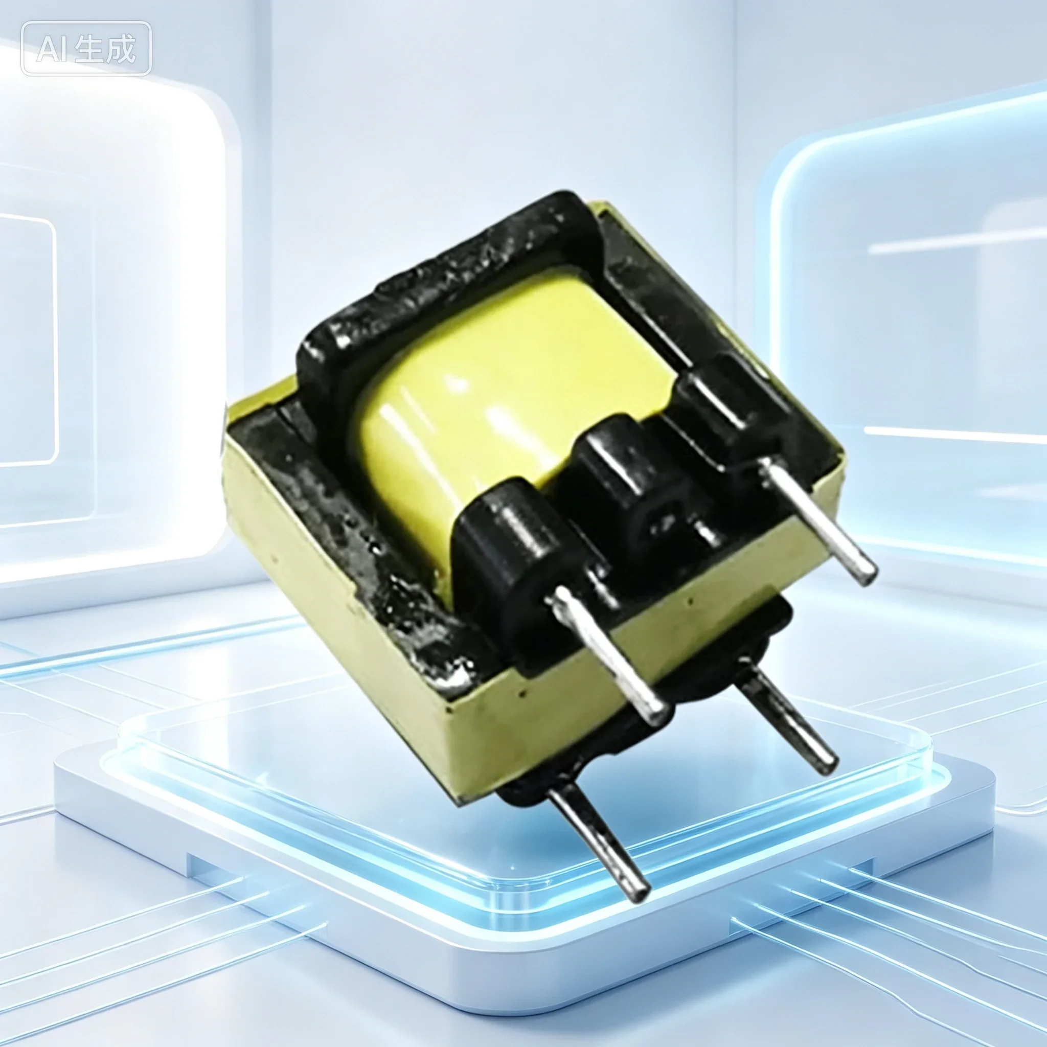 for 600Ohm:600Ohm 1:1 Digital Audio Signal Isolation Transformer EI-14 4 Pin Noise Isolation  10pcs