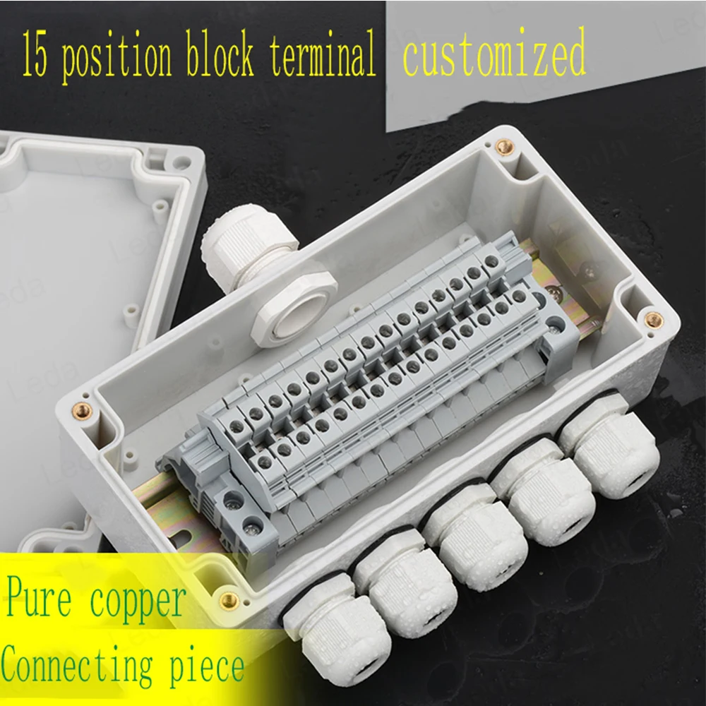 10pcs M Series Waterproof Cable Joint Nylon Plastic Joint Cable Sealing Joint M16/M18/M20/M22 Cable Joint