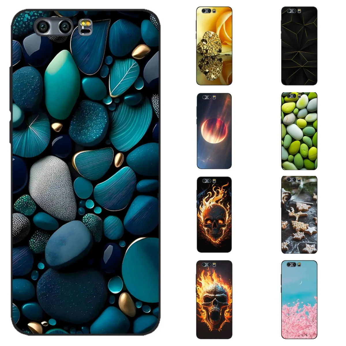 

For Honor9/9lite Back Coque Funda For Honor 9 Lite Case Flower Soft Silicon Couqe Phone Case For Huawei Honor 9 Lite Cover Cases