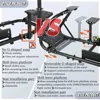 Cockpit de simulateur de course adapté pour Logitech/Thrustmaster/Fanatec G27 G29 G920 G923 T300, roue de course à Tube rond de 50mm Stan 4