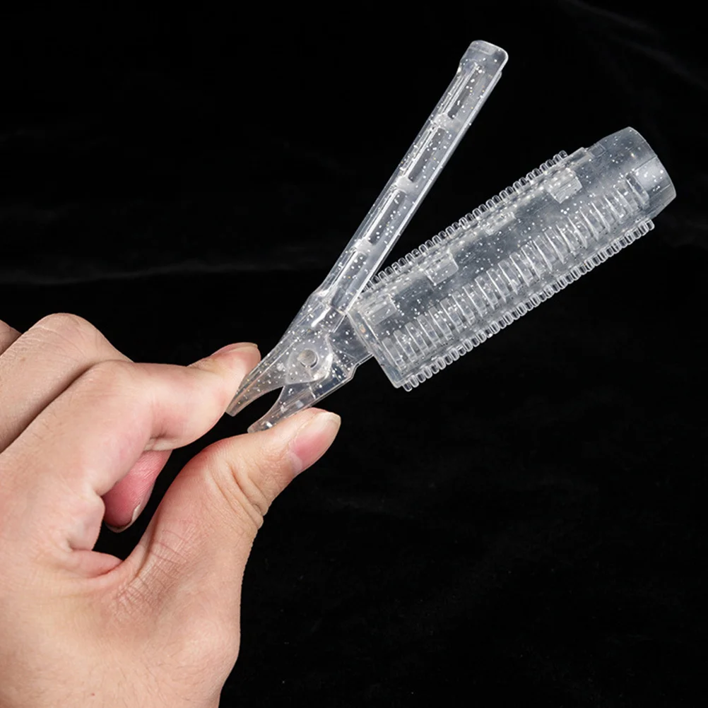 

NOLITOY 6 шт., бигуди, объемные зажимы для корней, ролики для увеличения объема, женская щетка для лица, очищающий инструмент