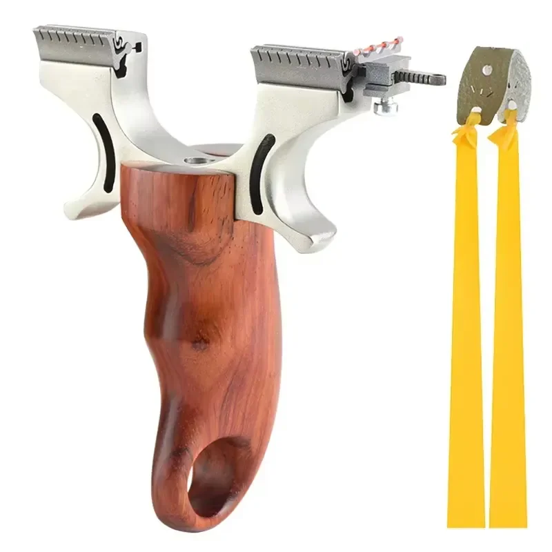 304 Stainless Steel Hunting Slingshot for Outdoor Sports Competition 128x86mm 250g