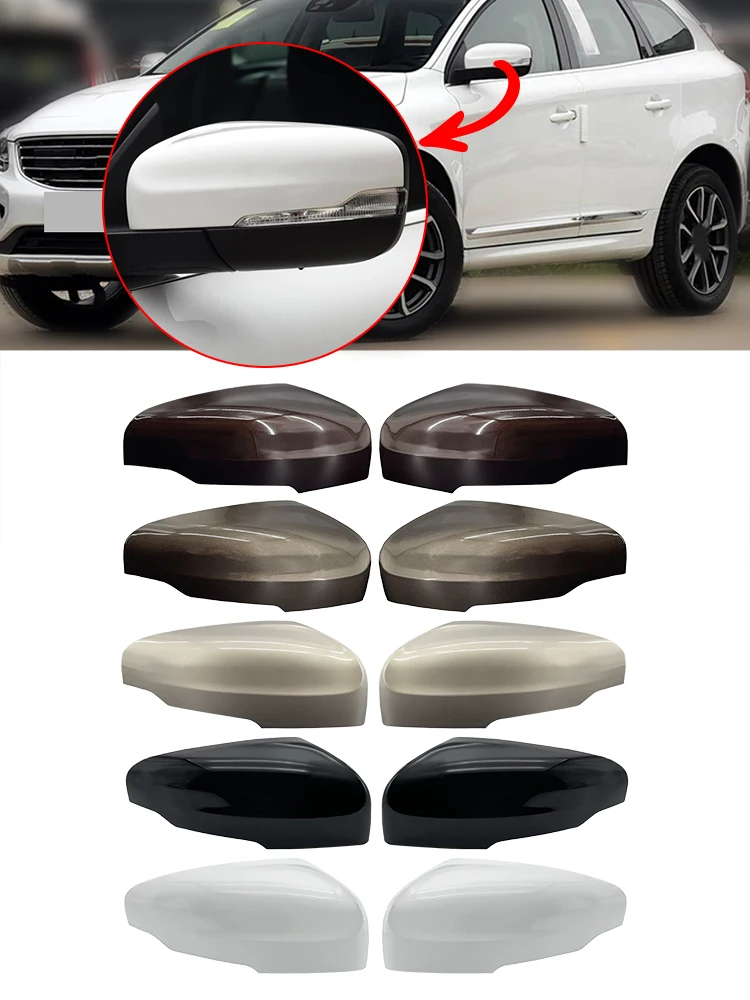 For Volvo XC60 2014 2015 2016 2017 Rearview Mirror Housing Back Cover Rearview Mirror Cover
