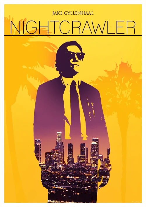 Film Nightcrawler (2014) Poster Wall Art Home Interior Decor