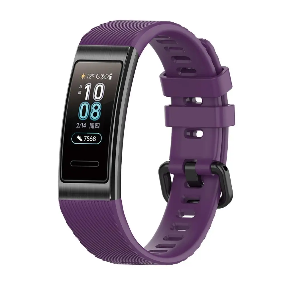 Silicone Watchband For Huawei Band 4 Pro Strap Smart Watch Band Wrist Strap For Huawei Band 3 / 3pro Bracelet Wristband ремешок