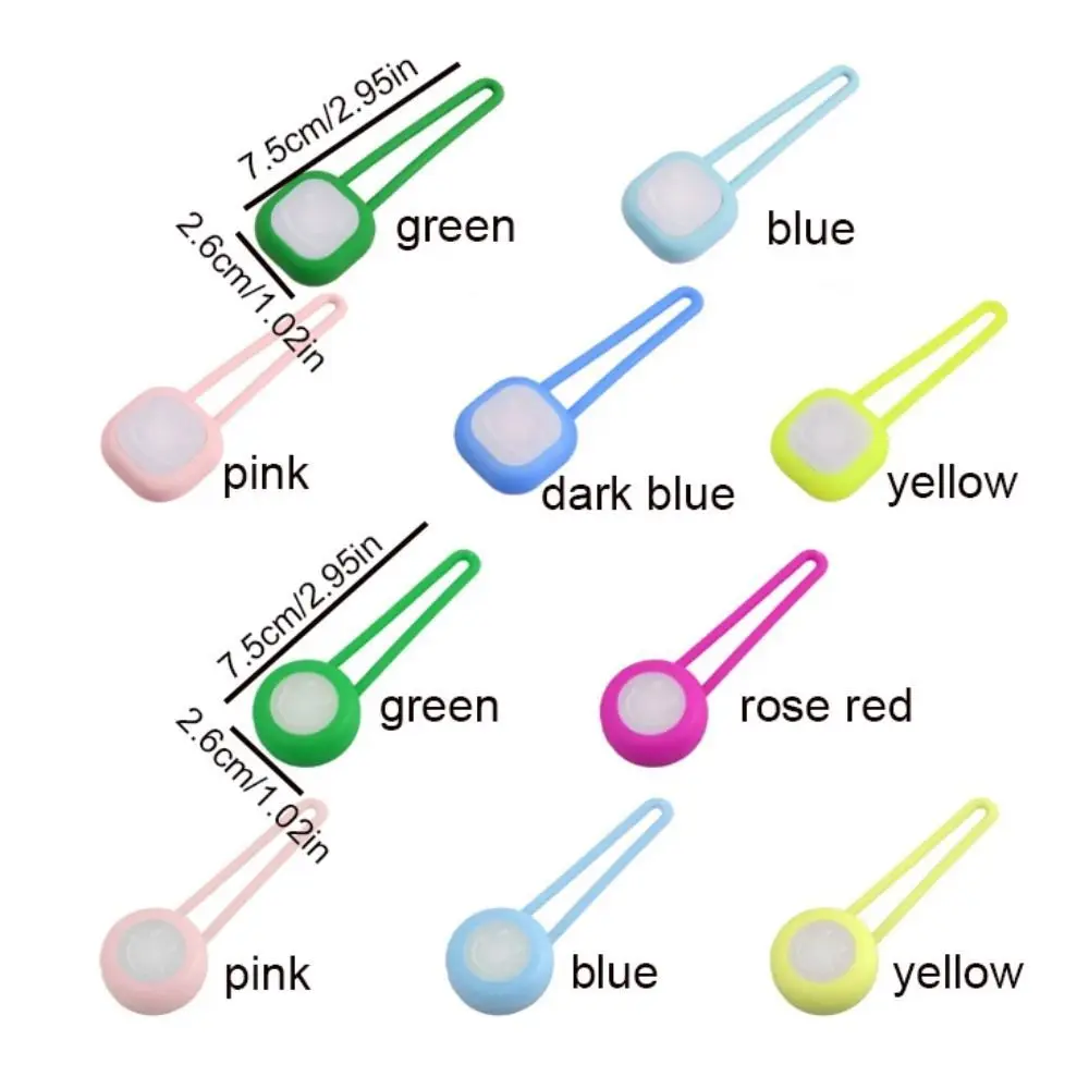 개 애완 동물 펜던트 야간 조명, 방수 LED 안전 애완 동물 목걸이 펜던트 조명, 강아지 깜박이 야외 하이킹 훈련 산책