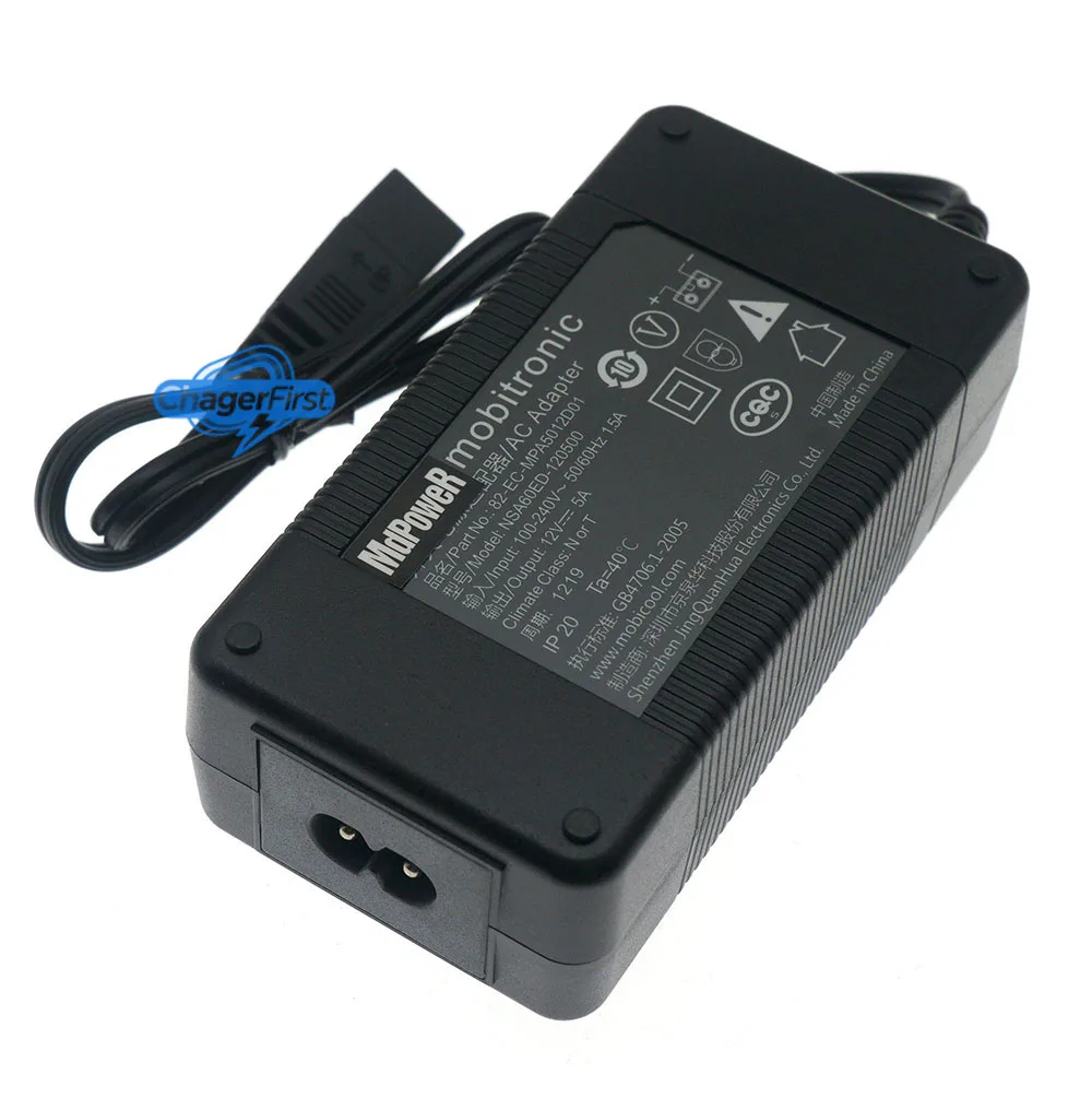 Genuine NSA60ED-120500 82-EC-MPA5012D01 12V 5A 60W AC Adapter for Mobicool W24 W45 W48 C18 C40 P24 S13 S32 Cooler 2-Pin
