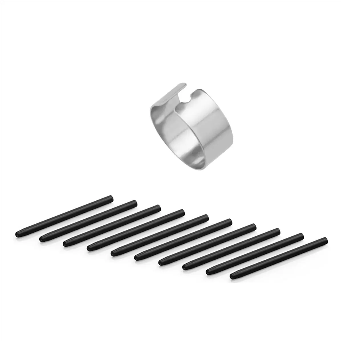 A59E 10 Pack Replacement Refill Pen Nibs for Bamboo Intuos Pens CTL460, CTH460, CTH461, CTH661, CTH-480 CTH-480S