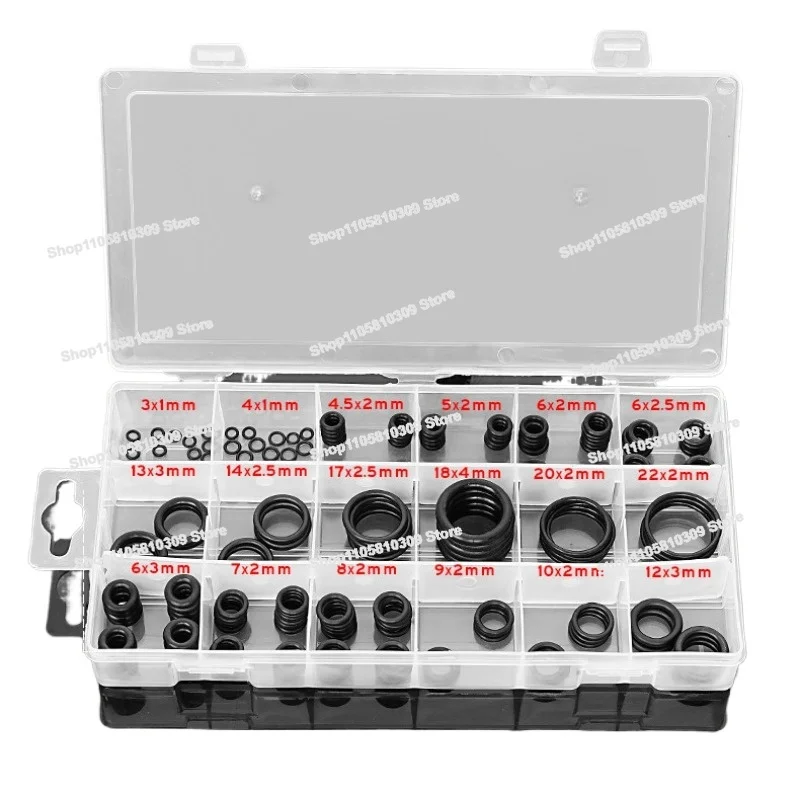 Nitrile Rubber O-ring, Repair Box Sealing Ring, Oil Resistance and High Temperature Resistance, Waterproof Rubber Ring