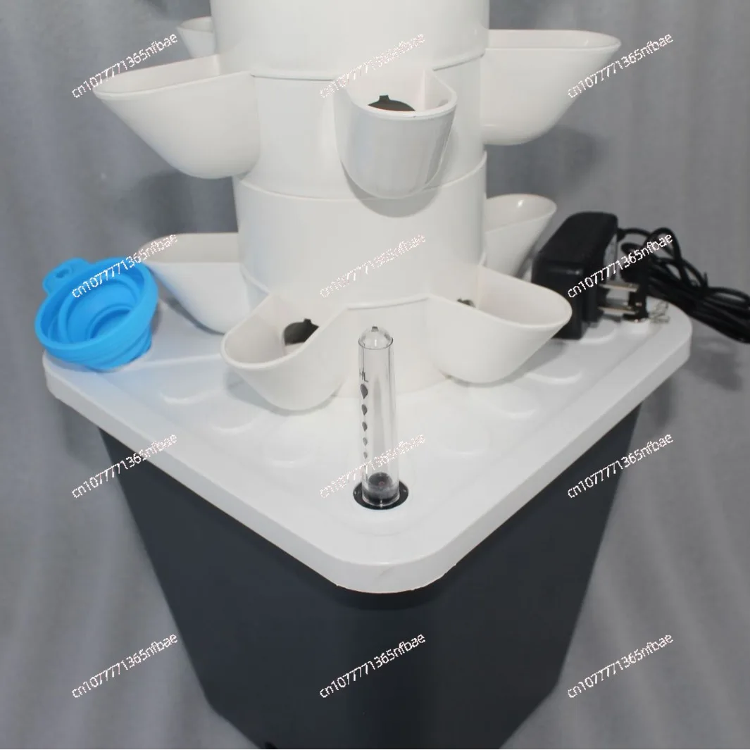 New Mini Vertical Column Soilless Cultivation Hydroponic Growing System, Vertical Tower Planter for Home School Project