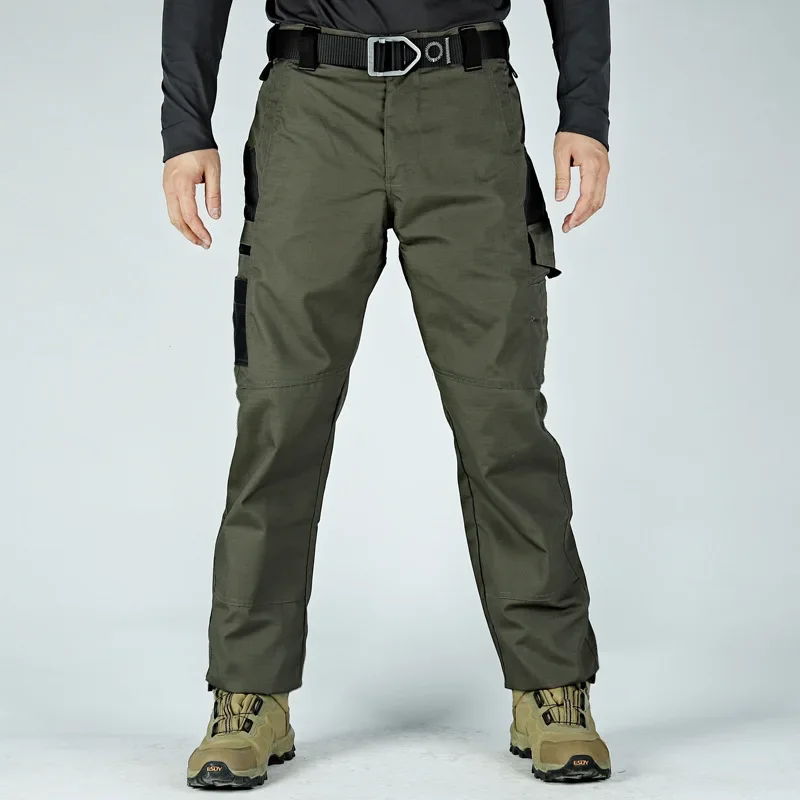 Uniformes de ropa Airsoft para hombre, pantalones de camuflaje tácticos con múltiples bolsillos, ropa de trabajo impermeable