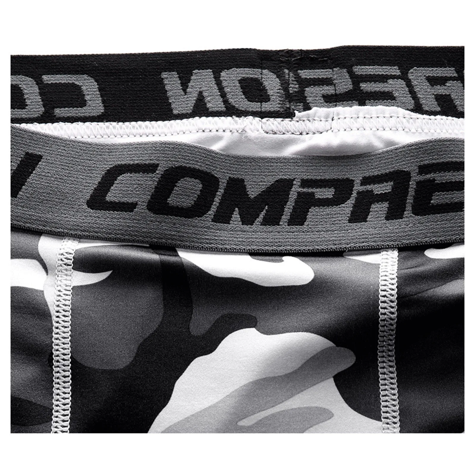 Heren compressie panty broek camouflage sport hardloopbroek legging gym voetbalbroek fitness skinny jogger