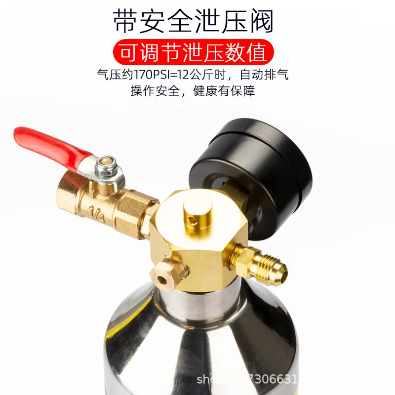 Car air conditioning pipe cleaner air conditioning pipe maintenance free cleaning machine hanging bottle condenser