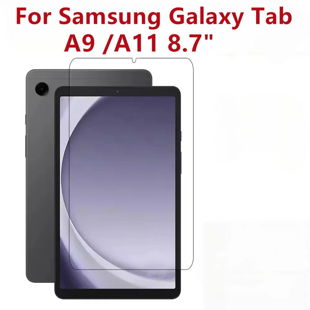 1 Pcs Tablet Tempered Glass Screen Protector For Samsung Galaxy Tab A11 2025 A9 8.7 Inch SM-X133 X135 X110 X115 Protective Film