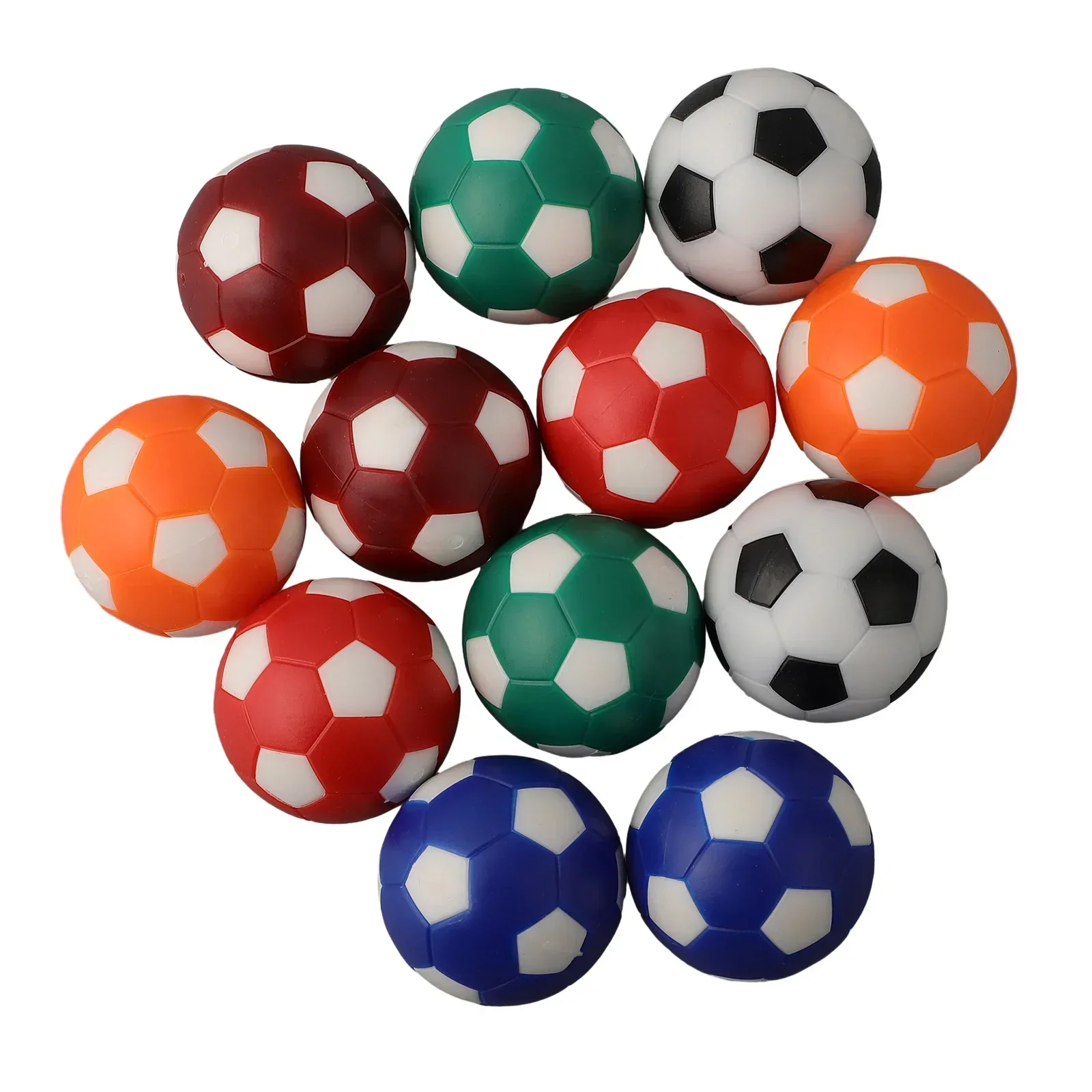 Plastic Toy Arcade Game Sports Indoor Play Foosball 12Pcs Football Mini Entertainment Hobbies Table Soccer Balls