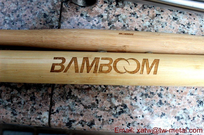 Titanium Combine With Bamboo Bike Frame Titanium Road Bicycle Frame Titanium Mountain Bike Frame