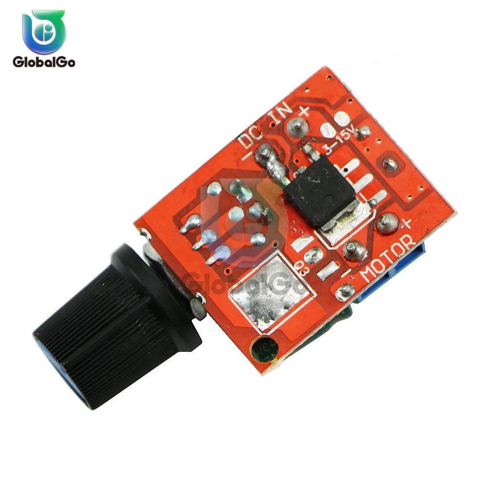 5A Voltage Regulator Mini PWM DC Motor Speed Controller 3V-35V Speed Regulator Control Switch LED Dimmer DC 5V 12V 24V