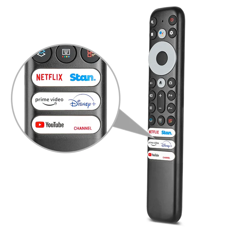 RC902V FAR1 For TCL Voice Remote Control Compatible With TCL TV C835 LED 4K  & C635 QLED 4K & P735 QUHD 4K & X925 LED 8K & C735