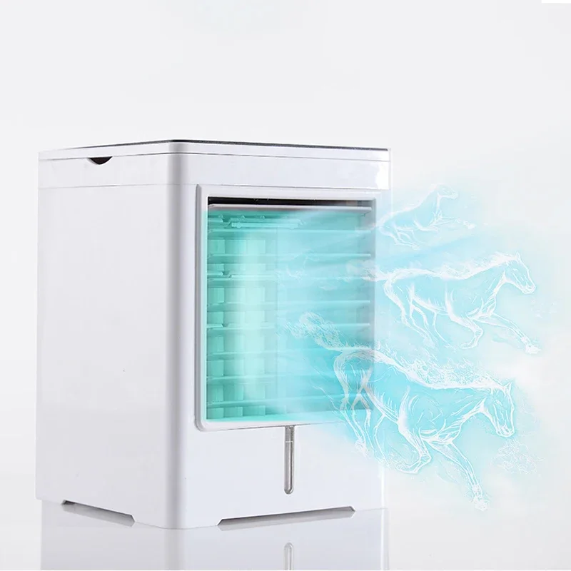 Mini ventilatore estivo usb mini air cooler condizionatore d'aria portatile umidificazione dell'aria ventilatore elettrico da tavolo