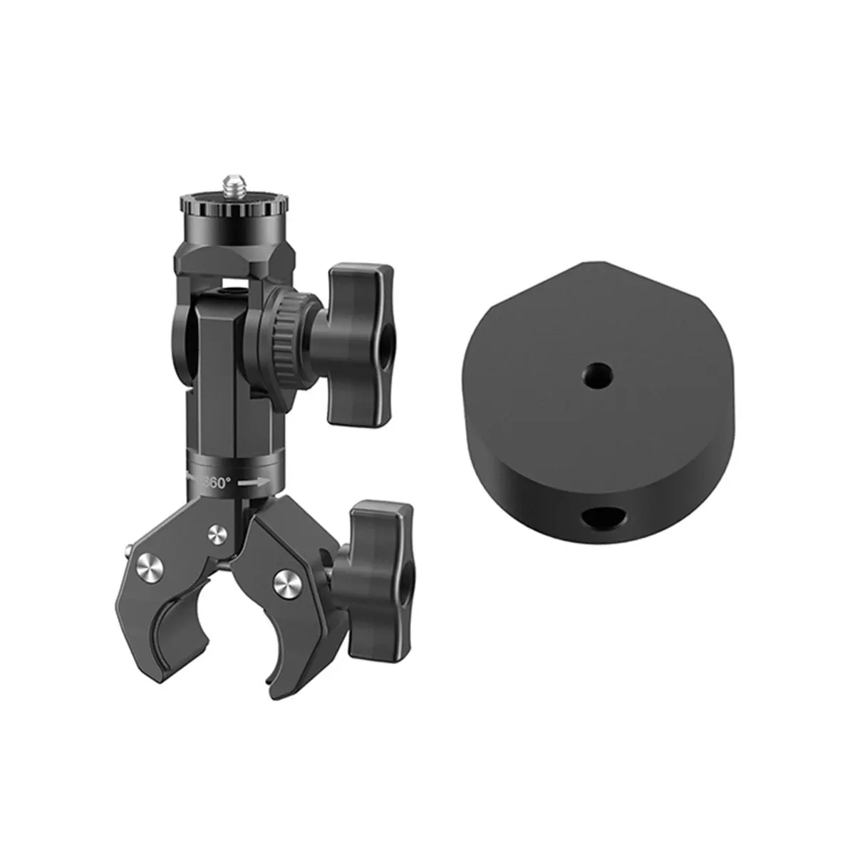 DT42 STOCK-Clamp Bracket for Mini Adjustable Mounting Fixture Stand with Adapter Wall/Pole Clamp Holder