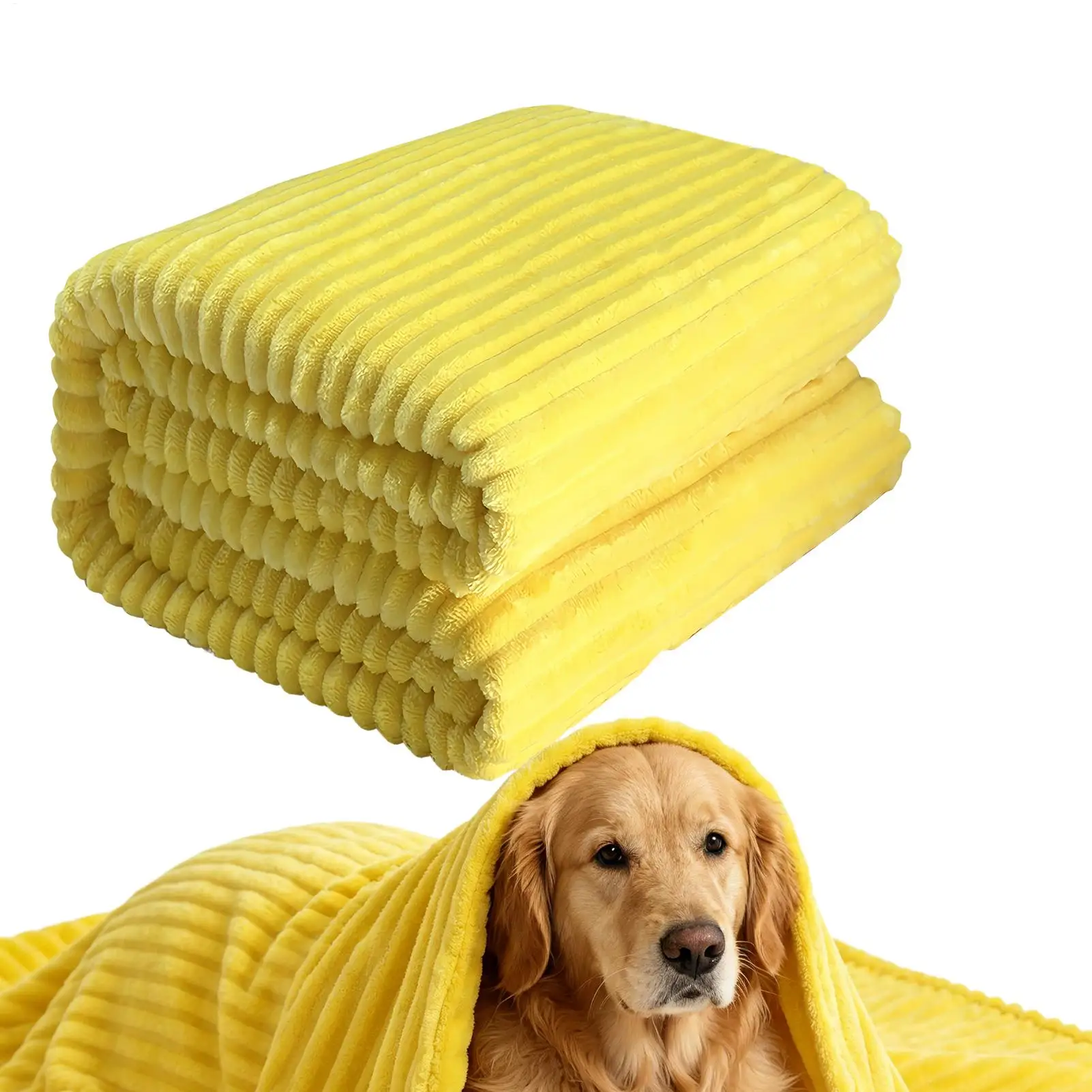 Dog Calming Blanket Comfortable Washable Companion Pet Blanket for Dog Crate for Small Medium Animals Couch Sofa Bed Kennel Car