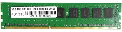 

VisionTek 900711 4 GB Memory Module - DDR3 ECC SDRAM - 240-Pin DIMM - PC3-12800 - 1600 MHz - Used-Like New