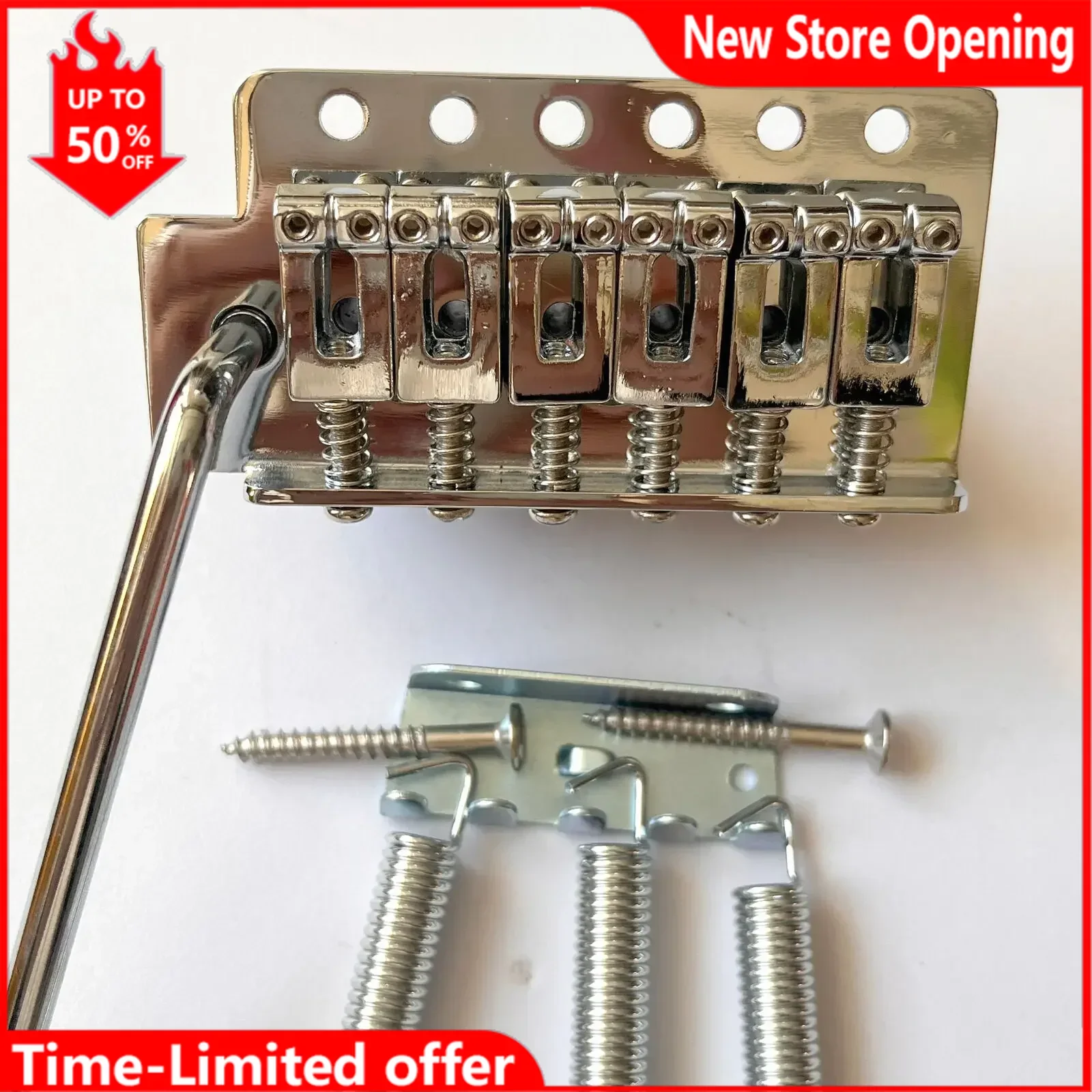 

Single Locking Tremolo Bridge Vibrato Bridge Tailpiece for ST Professional Guitar Parts