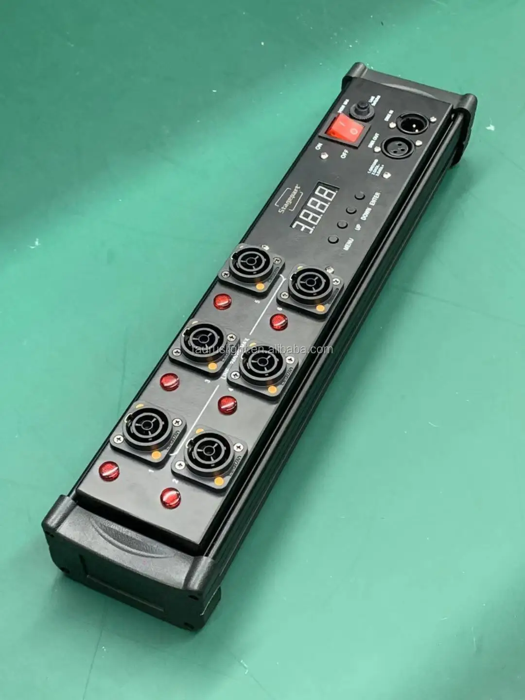 Pacote de interruptores DMX de 6 maneiras para áudio de iluminação de palco