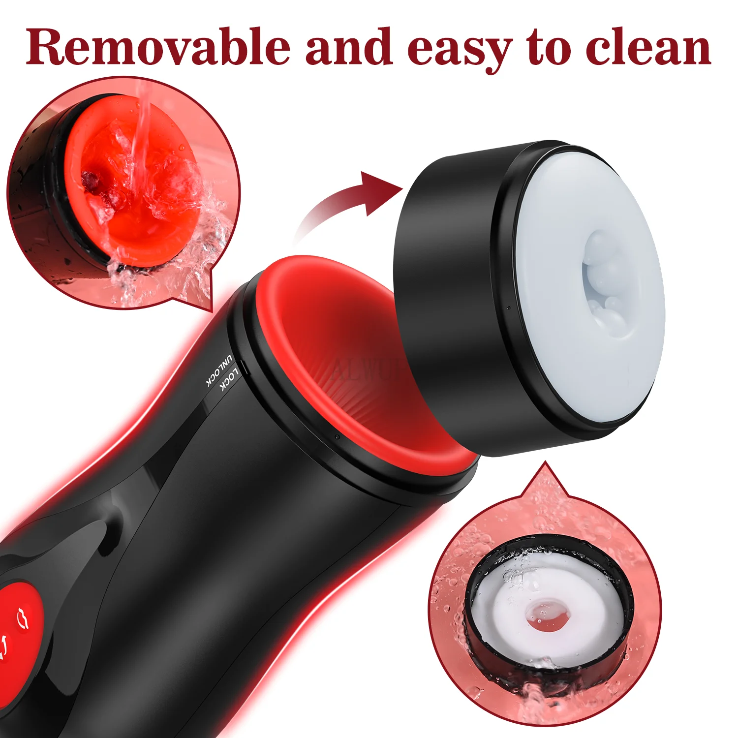 Male Masturbation Cup Penis Vibration Vagina Massage Pussy Sucking Thrusting Male Masturbator Sexmachine Sex Toys Adult for Men view 2
