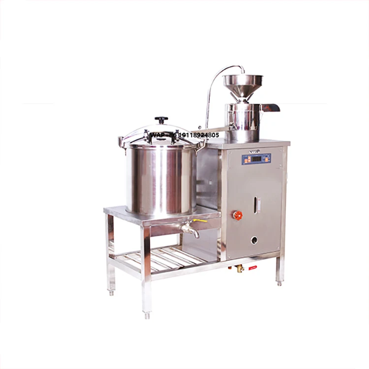 

Automatic Making Soyabean Milk Gas Soya Milk Processing Machine